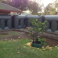 Slim line poly tanks