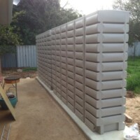 Slim line poly tanks